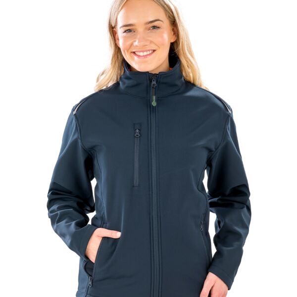 Result Recycled Ladies Three Layer Printable Soft Shell Jacket Thumbnail