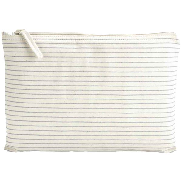 Westford Mill Striped Organic Cotton Accessory Pouch Thumbnail