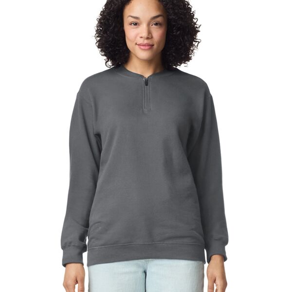 Gildan SoftStyle® Midweight Fleece 1/4 Zip Sweatshirt Thumbnail