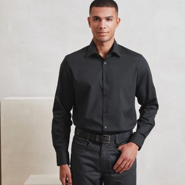MENS LONG SLEEVE POPLIN SHIRT Thumbnail