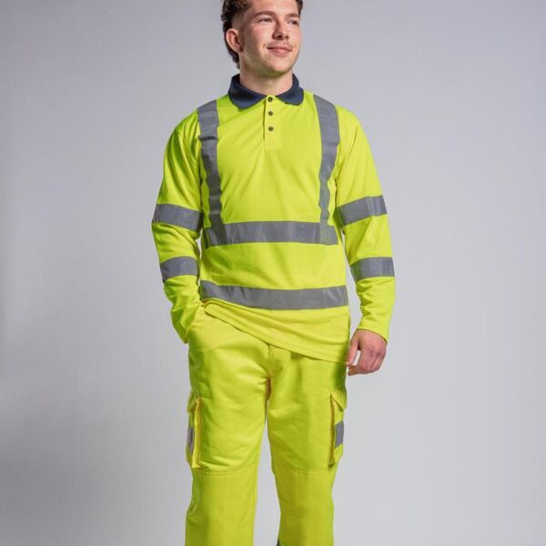 HV LONG SLEEVE POLO Thumbnail