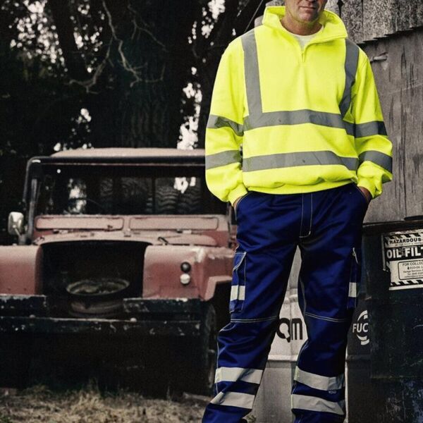 HI VIS 1/4 ZIP SWEATSHIRT Thumbnail