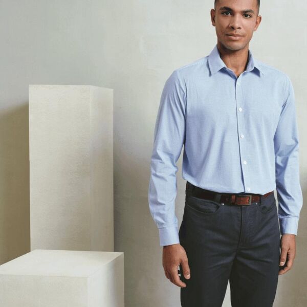 MENS MIRCOCHECK L/S COTTON Thumbnail