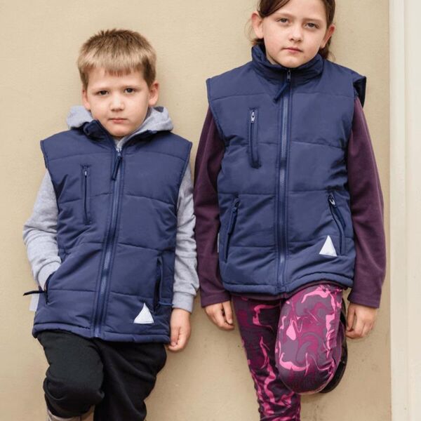 PINETO JUNIOR HOODED BODYWARMR Thumbnail