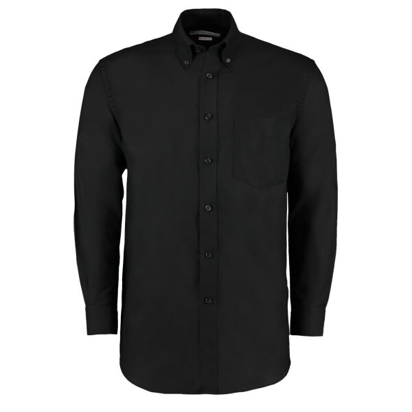 Kustom Kit Long Sleeve Classic Fit Workwear Oxford Shirt Thumbnail