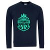 AWDis Academy Senior Raglan Sweatshirt Thumbnail