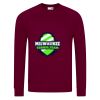AWDis Academy Senior Raglan Sweatshirt Thumbnail