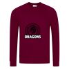 AWDis Academy Senior Raglan Sweatshirt Thumbnail