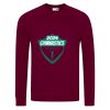 AWDis Academy Senior Raglan Sweatshirt Thumbnail