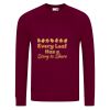 AWDis Academy Senior Raglan Sweatshirt Thumbnail