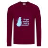 AWDis Academy Senior Raglan Sweatshirt Thumbnail