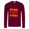 AWDis Academy Senior Raglan Sweatshirt Thumbnail