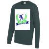 AWDis Academy Kids Raglan Sweatshirt Thumbnail