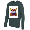 AWDis Academy Kids Raglan Sweatshirt Thumbnail