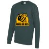 AWDis Academy Kids Raglan Sweatshirt Thumbnail