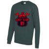 AWDis Academy Kids Raglan Sweatshirt Thumbnail