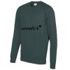 AWDis Academy Kids Raglan Sweatshirt Thumbnail