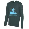 AWDis Academy Kids Raglan Sweatshirt Thumbnail