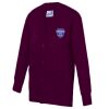 AWDis Academy Kids Sweat Cardigan Thumbnail