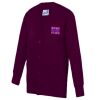 AWDis Academy Kids Sweat Cardigan Thumbnail